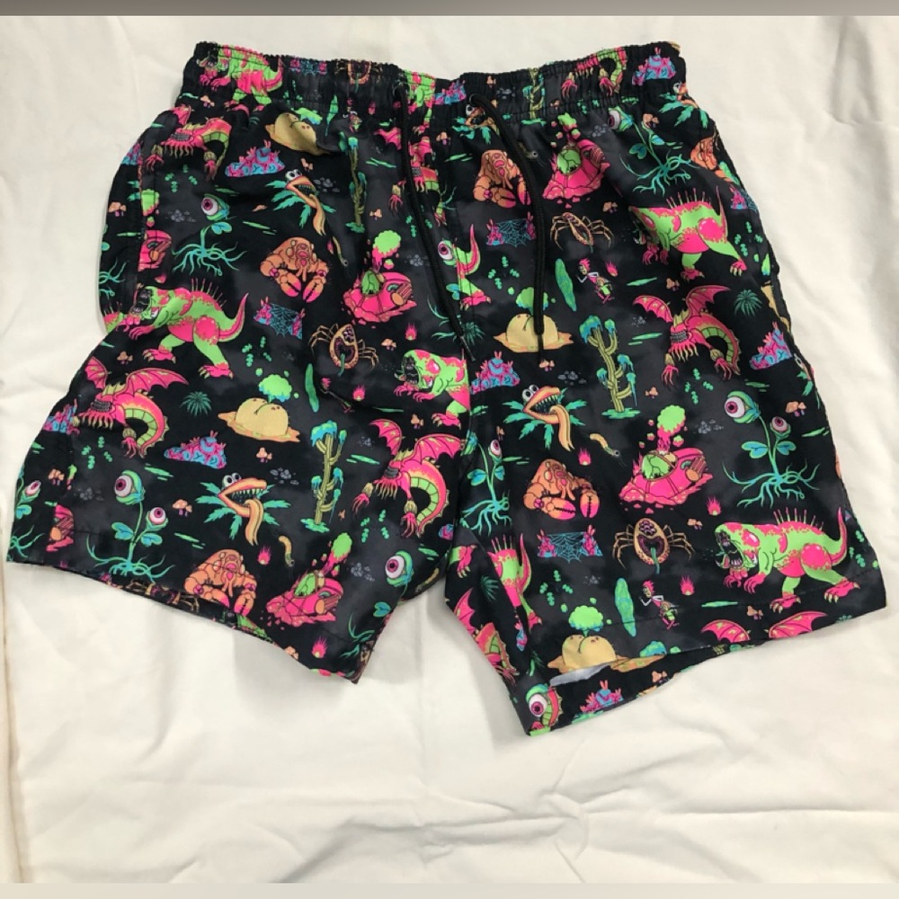 H&M Glow in the dark swim shorts